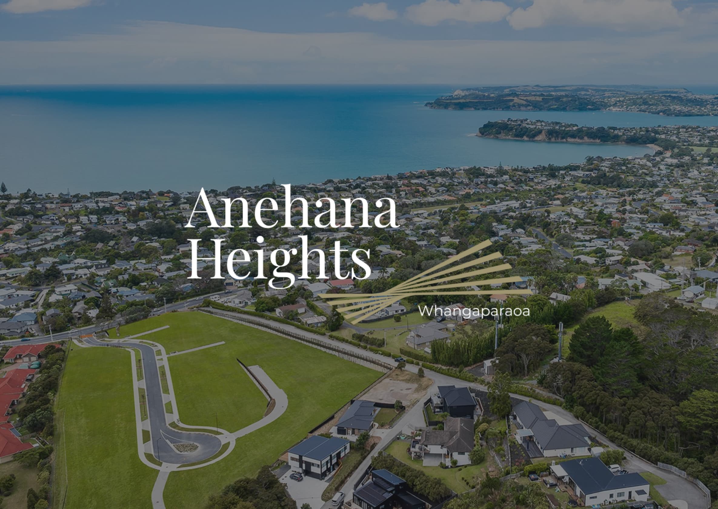 Anehana Heights Whangaparoa - Land Sections for Development