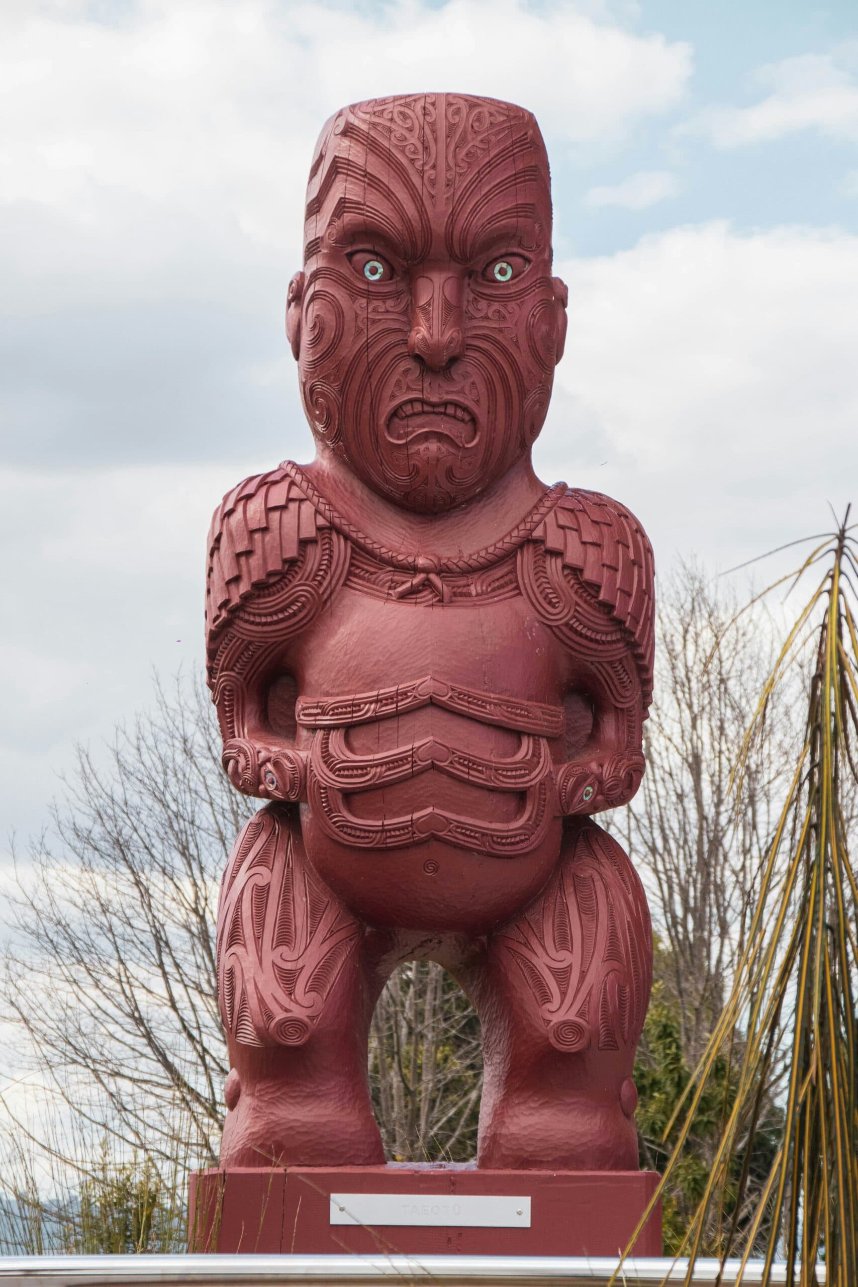 Maori Carving in Rotorua