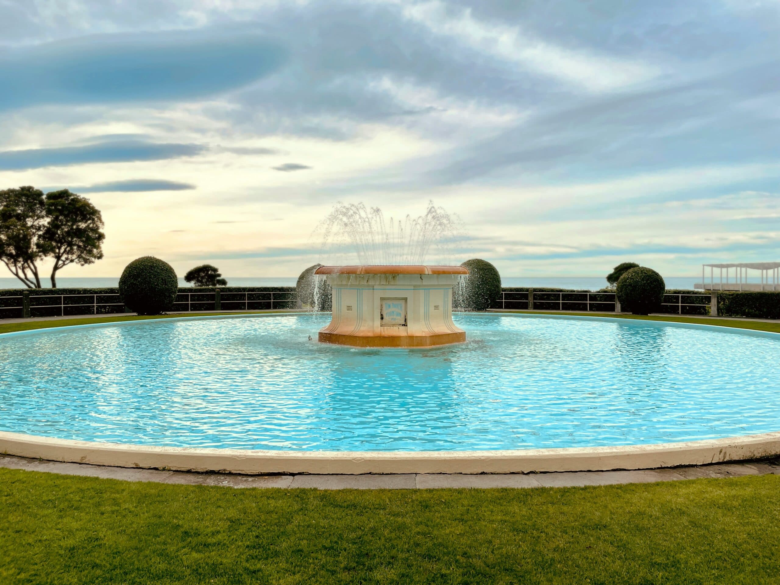 Tom Parker Fountain. Napier, New Zealand