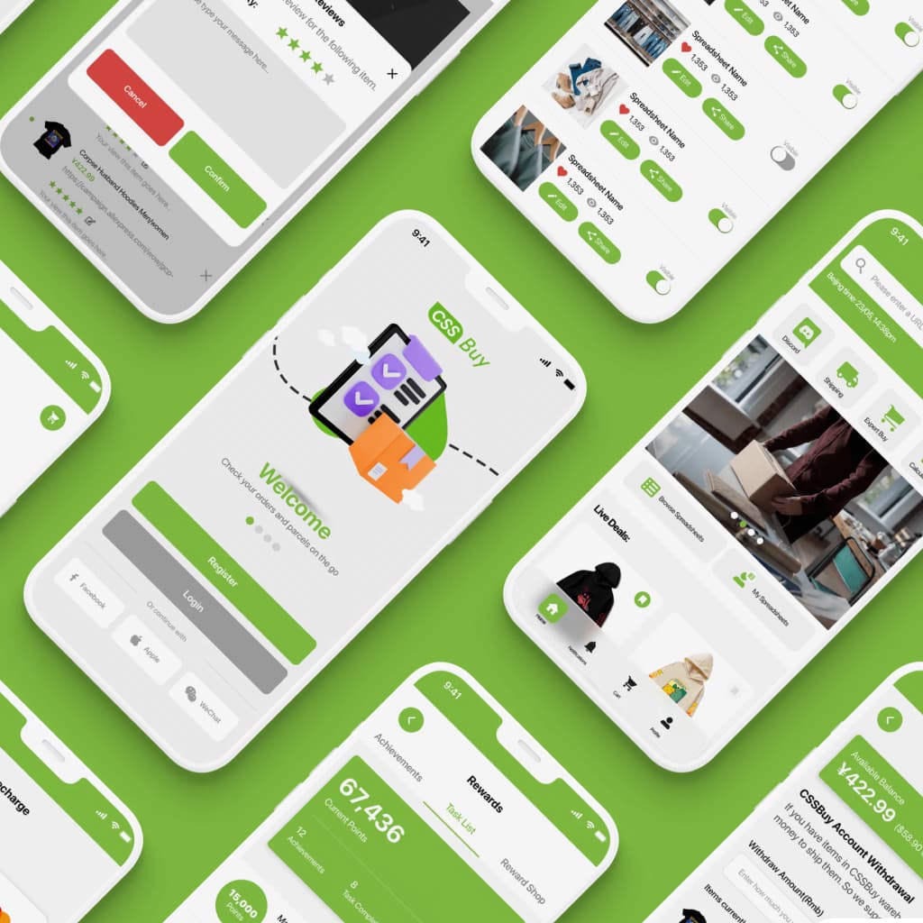 CSS Buy Chinese Ecommerce online store mobile design