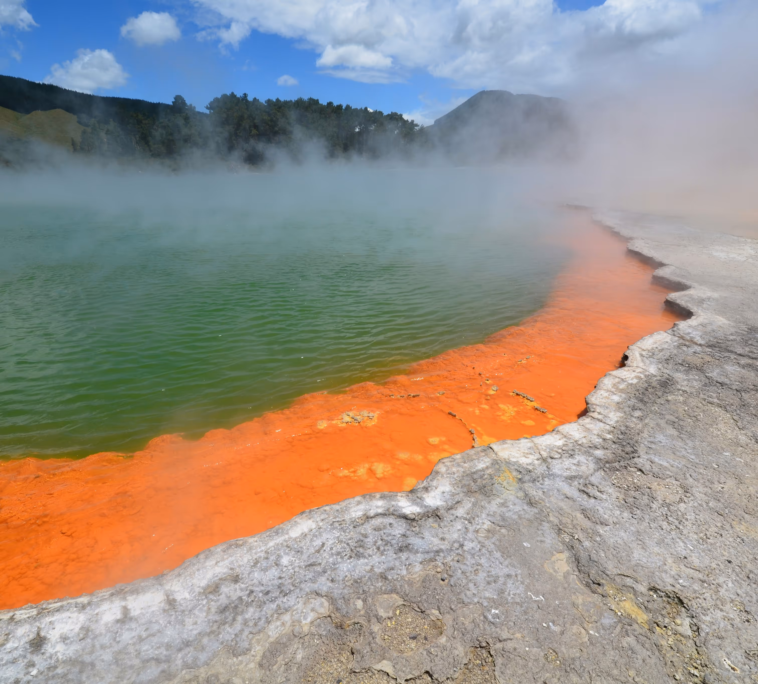 Waiotapu thermal wonderland in Rotorua