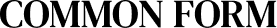 commonform logo